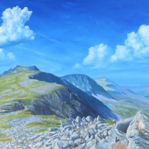 Cader Idris, looking west towards the sea